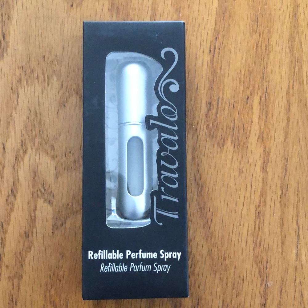 Travalo 0.13 oz/4.0 ml Classic Silver Spray Atomiser for Unisex NEW